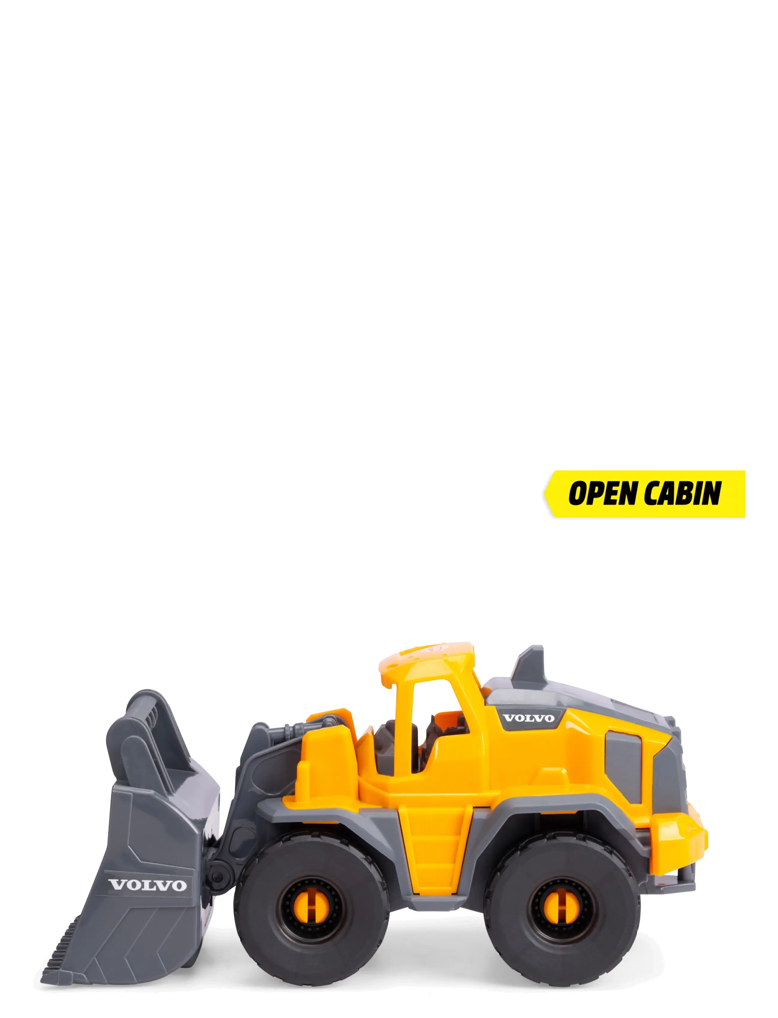 Dickie Toys - Volvo Tough Loader - baufahrzeuge - multi coloured - 3