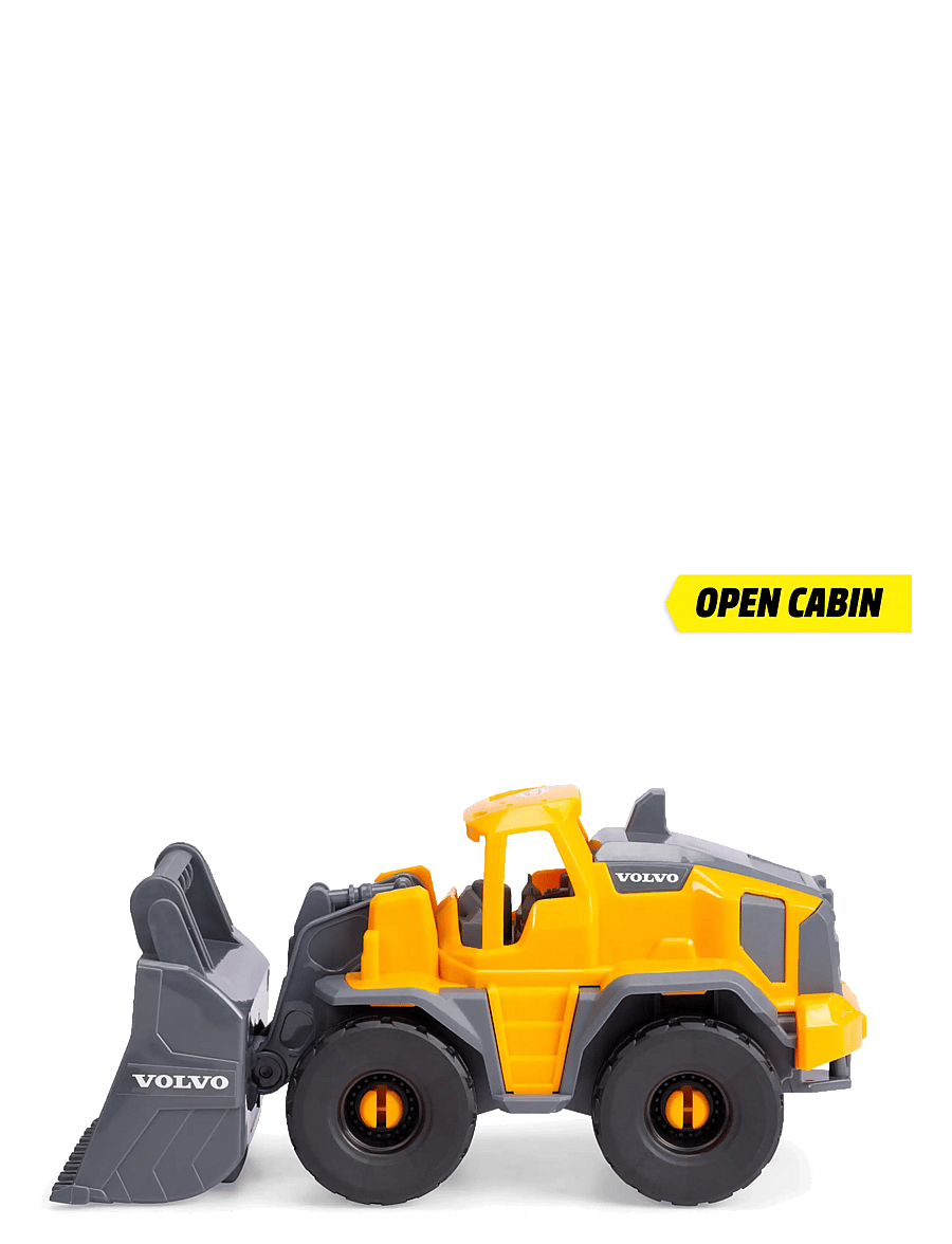 Dickie Toys - Volvo Tough Loader - baufahrzeuge - multi coloured - 3