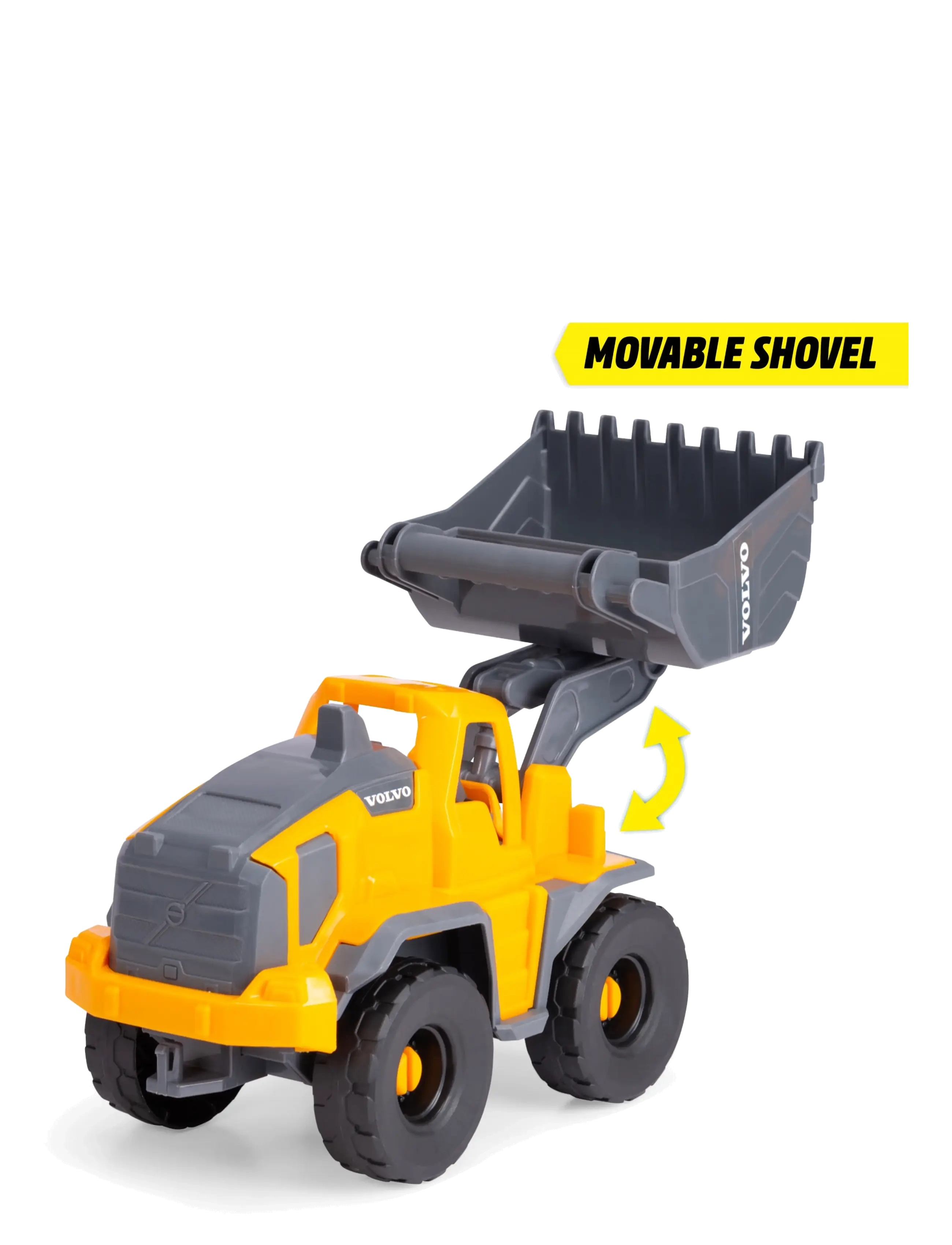 Dickie Toys - Volvo Tough Loader - baufahrzeuge - multi coloured - 5