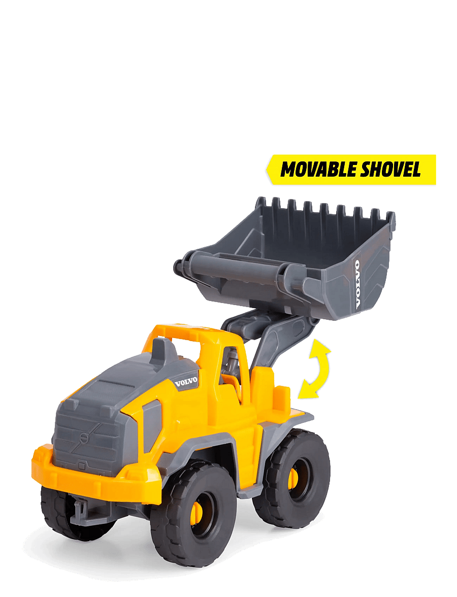 Dickie Toys - Volvo Tough Loader - baufahrzeuge - multi coloured - 5