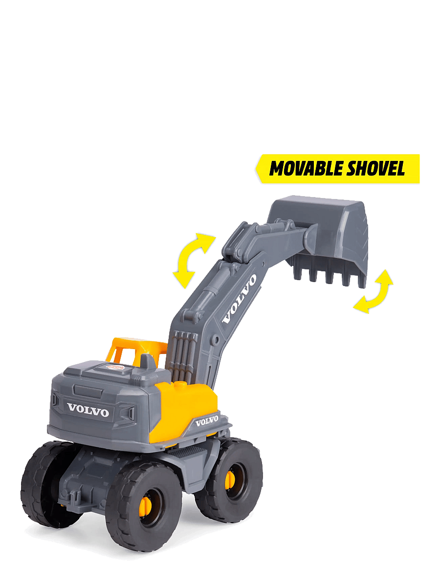 Dickie Toys - Volvo Tough Excavator - baufahrzeuge - multi coloured - 2