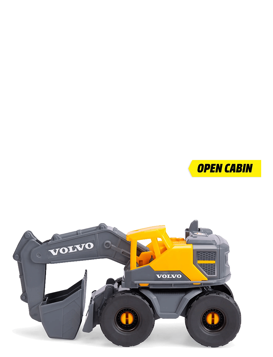 Dickie Toys - Volvo Tough Excavator - baufahrzeuge - multi coloured - 3