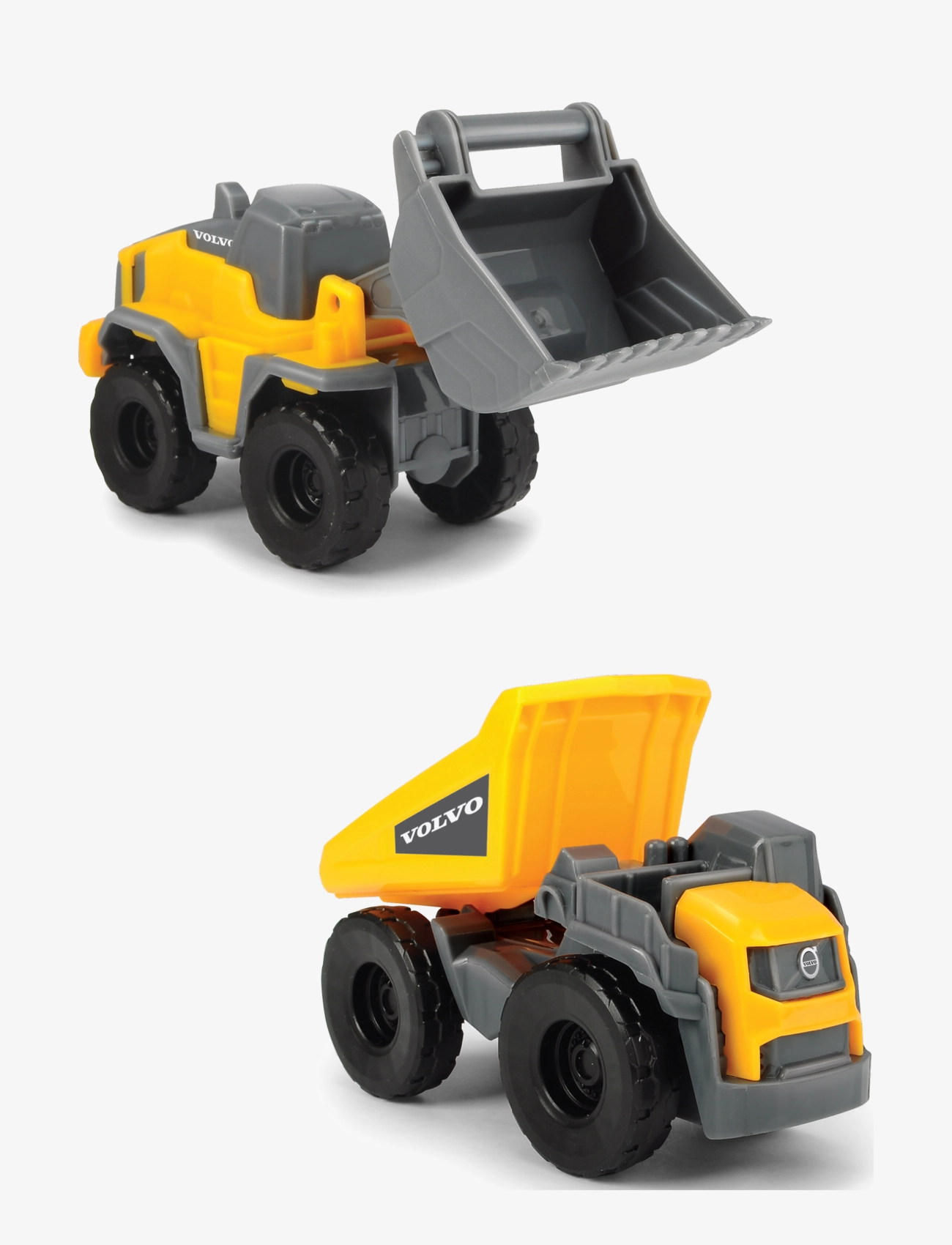 Dickie Toys - Dickie Toys Mack/Volvo Långtradare med Anläggningsfordon - yellow - 3