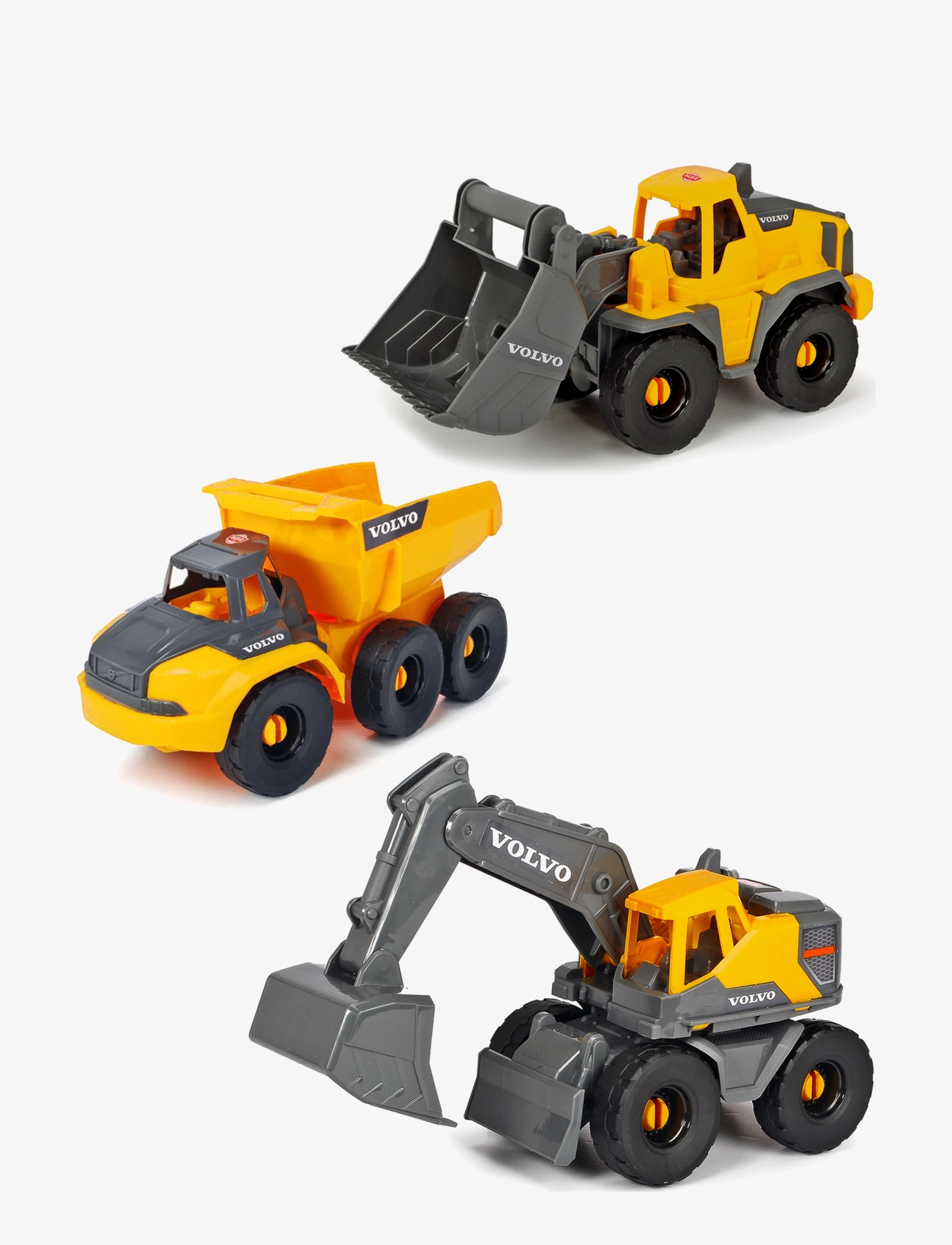 Dickie Toys - Dickie Toys 3-Pack Volvo Anläggningsfordon - yellow - 1