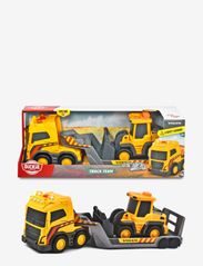 Dickie Toys - Volvo Truck Team, Try Me - byggmaskiner - yellow - 0