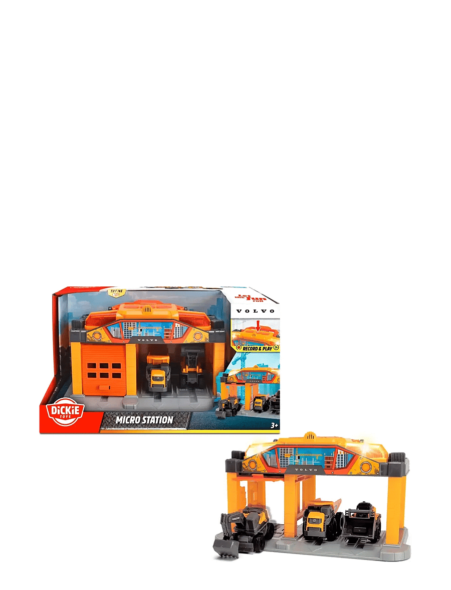 Dickie Toys - Micro Construction Station - lekset - multi coloured - 0