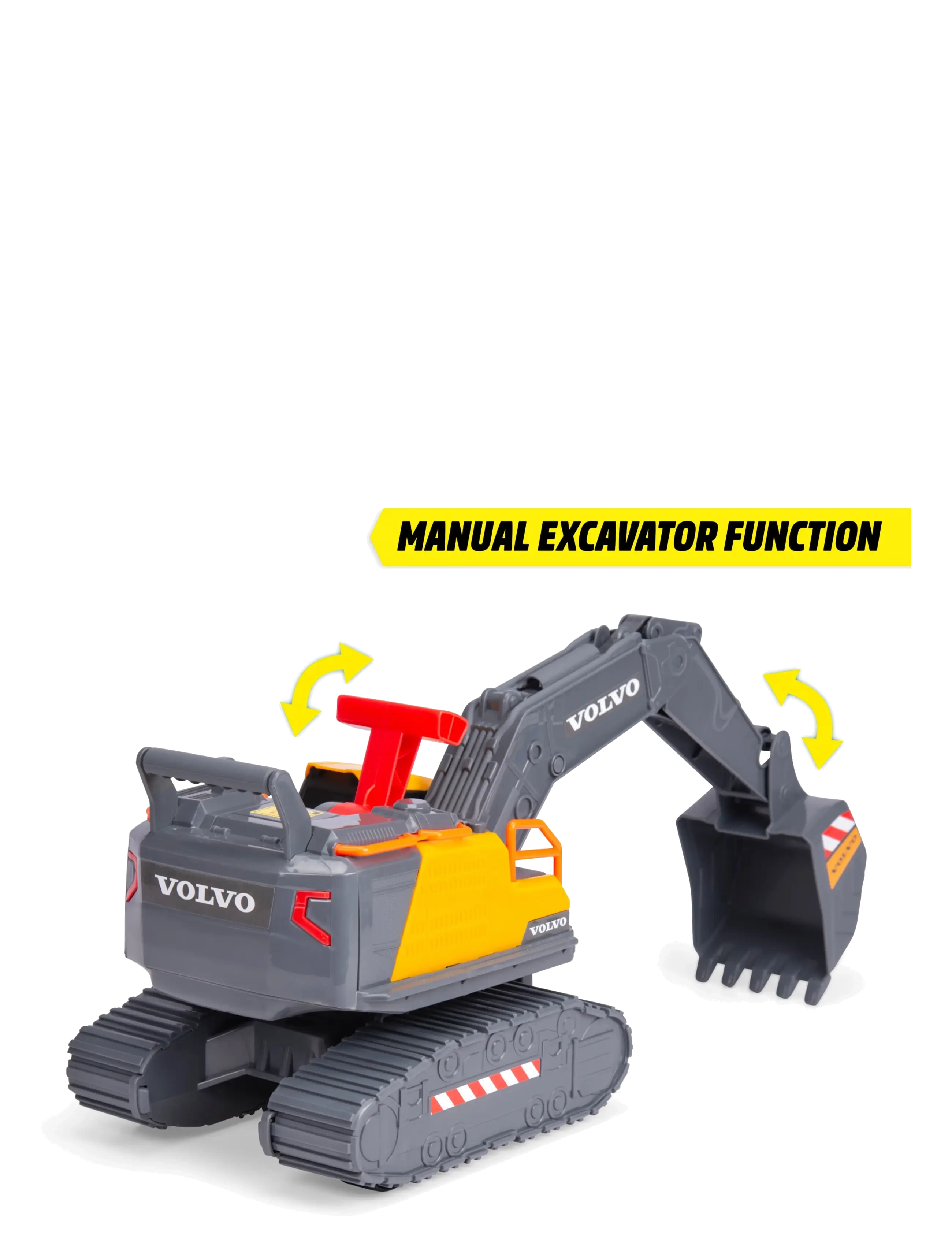 Dickie Toys - Volvo Power Excavator - baufahrzeuge - multi coloured - 2