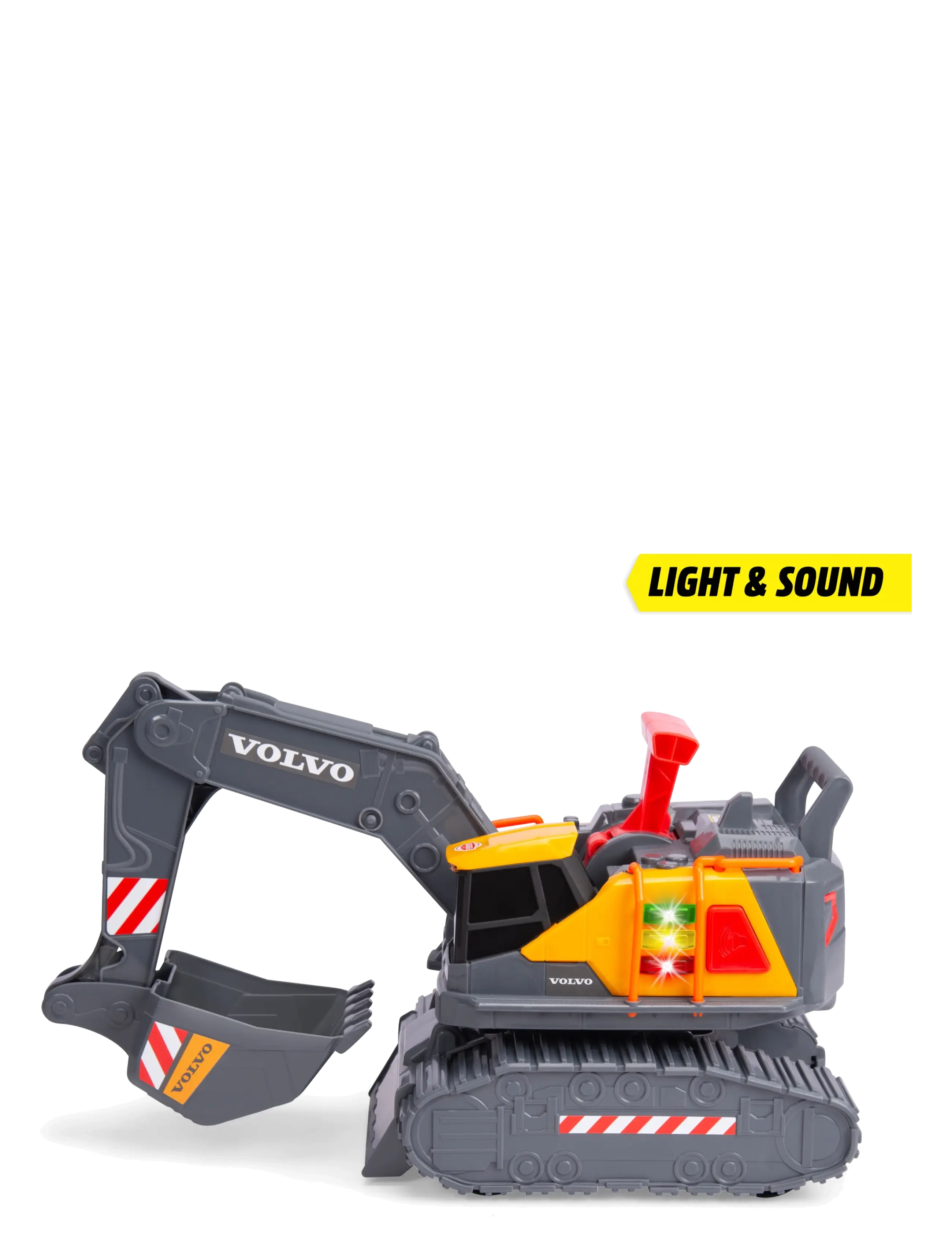 Dickie Toys - Volvo Power Excavator - baufahrzeuge - multi coloured - 3