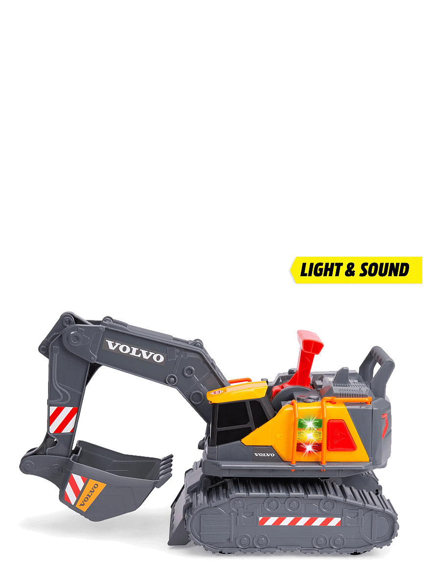 Dickie Toys - Volvo Power Excavator - baufahrzeuge - multi coloured - 3