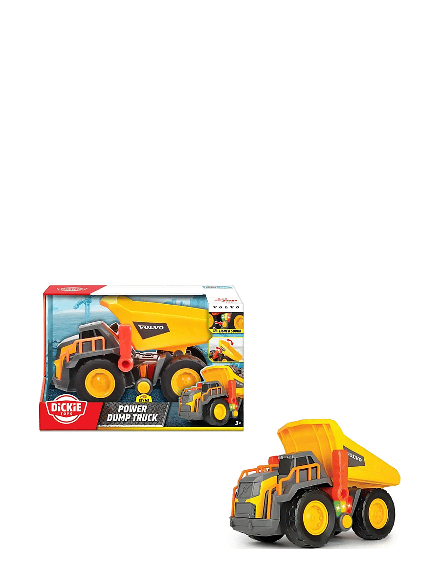 Dickie Toys - Volvo Power Dump Truck - ehitusautod - multi coloured - 0