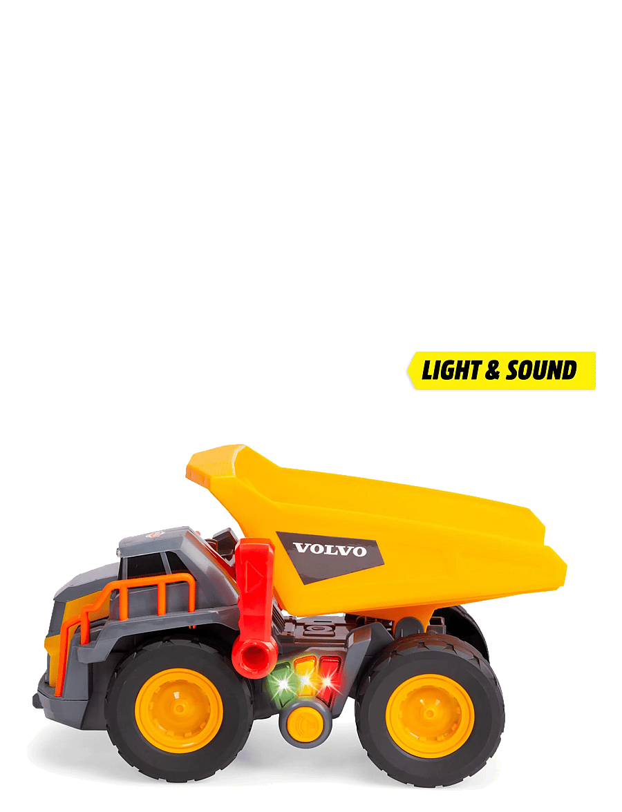 Dickie Toys - Volvo Power Dump Truck - baufahrzeuge - multi coloured - 4