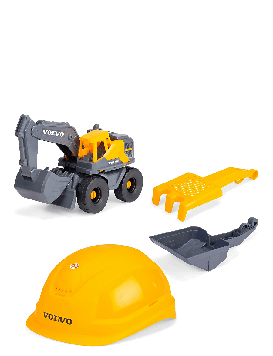 Dickie Toys - Dickie Toys Volvo Tough Excavator Playset - legesæt - yellow - 0