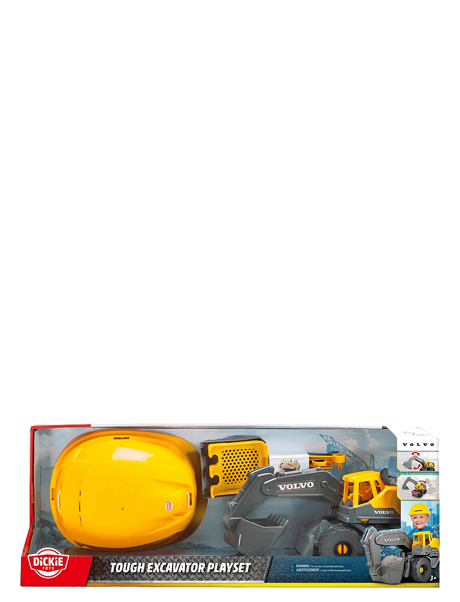 Dickie Toys - Dickie Toys Volvo Tough Excavator Playset - legesæt - yellow - 2