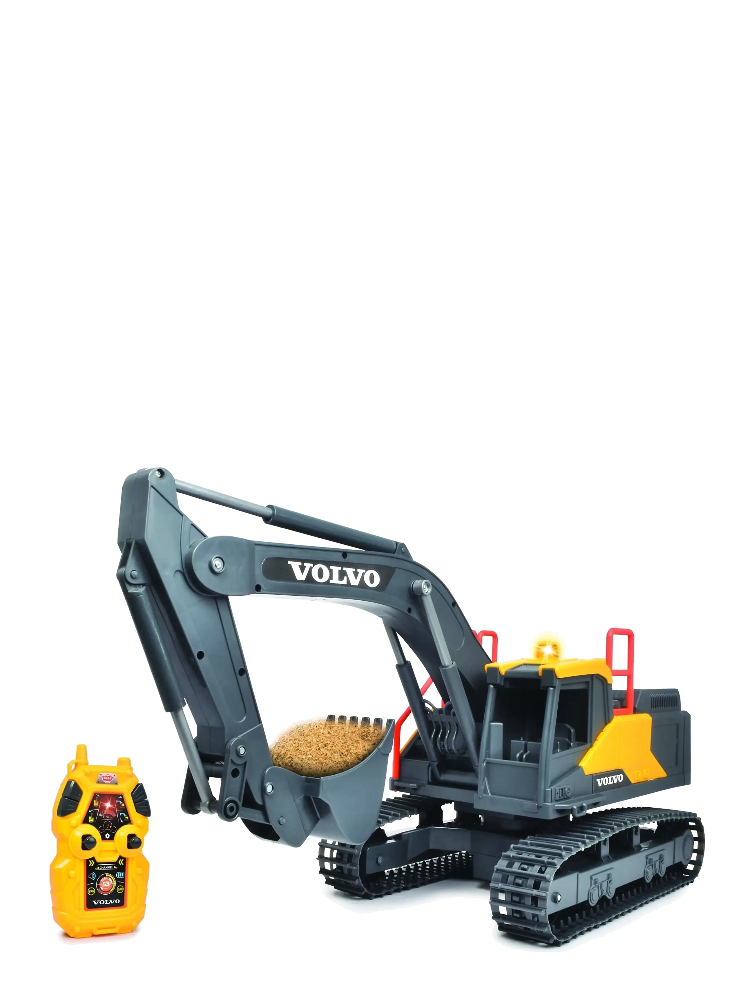 DICKIE Spielzeug Dickie Spielzeug Radio Controlled Volvo Excavator Gelb - One Size - Kinder
