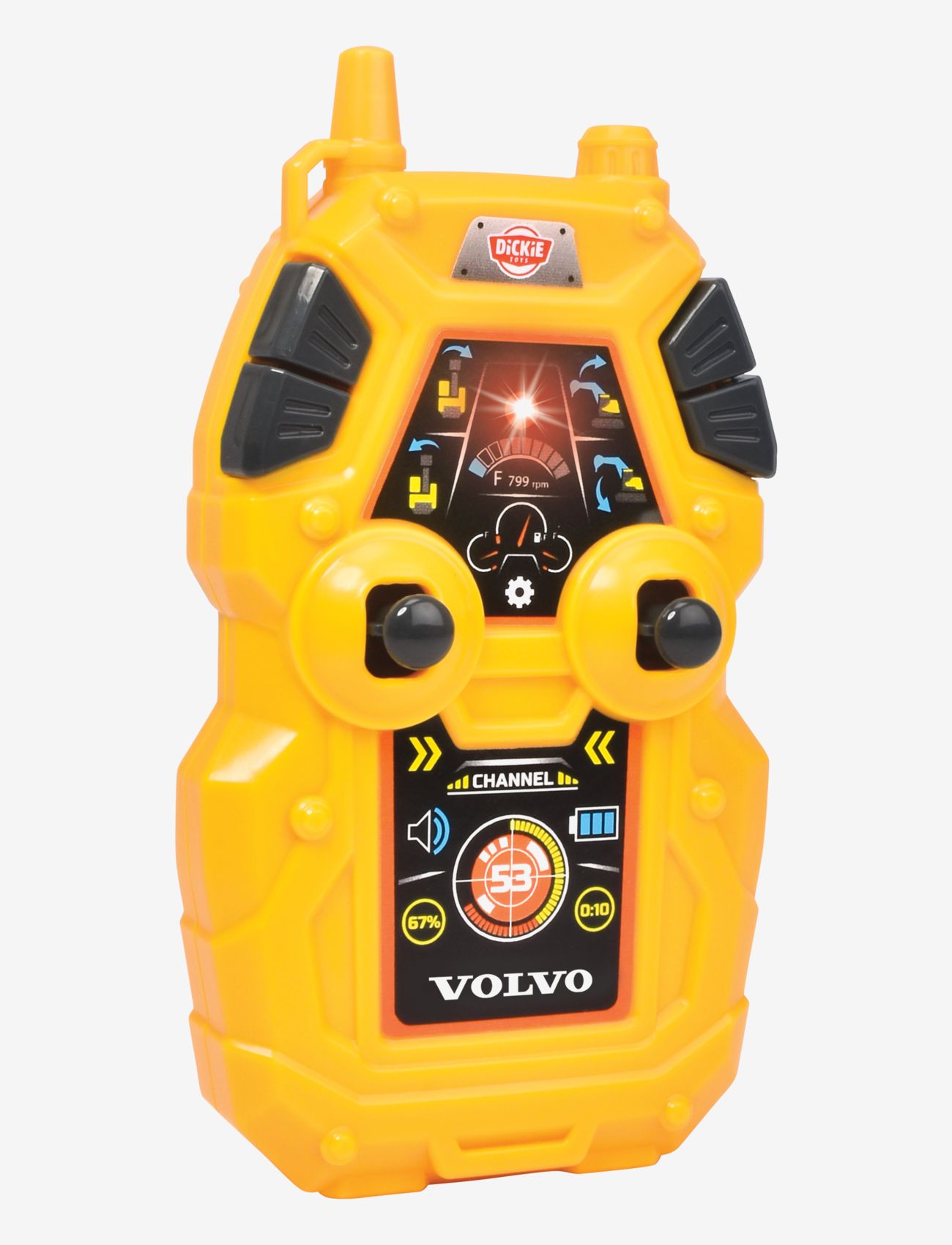 Dickie Toys - Dickie Toys Radio Controlled Volvo Excavator - rakennusautot - yellow - 0