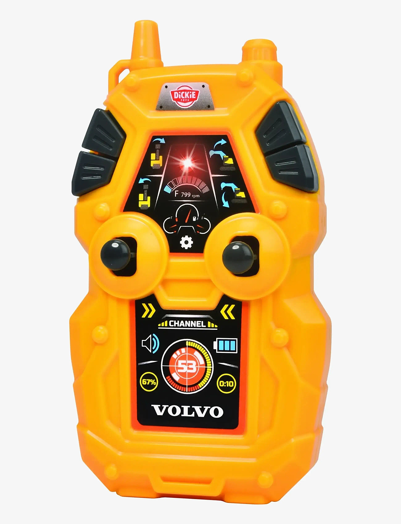 Dickie Toys - Dickie Toys Radio Controlled Volvo Excavator - construction cars - yellow - 3