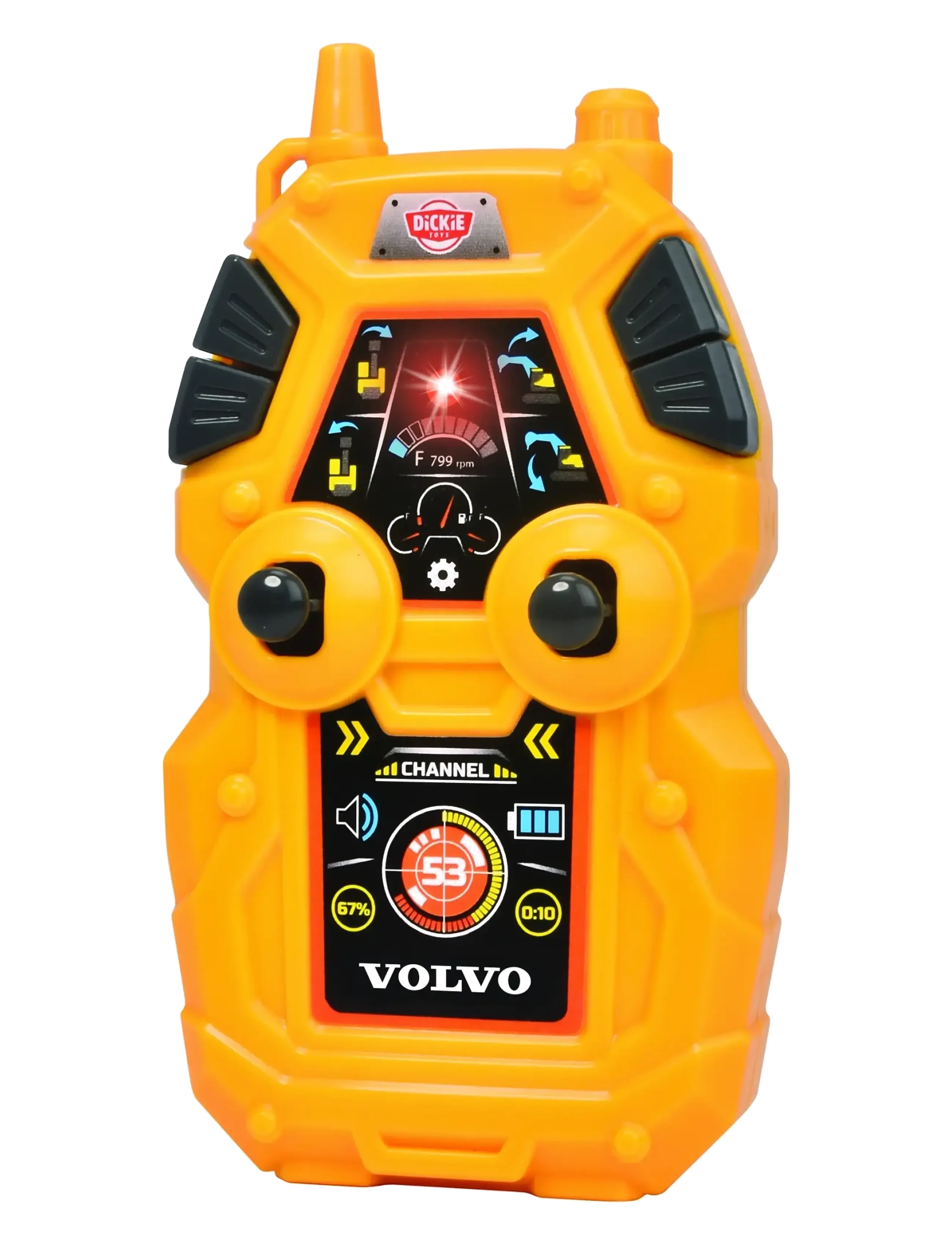 Dickie Toys - Dickie Toys Radiostyrd Volvo Grävmaskin - leksaksfordon - yellow - 3