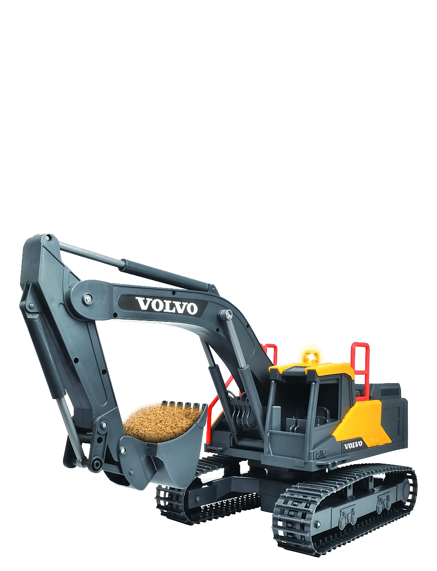 Dickie Toys - Volvo Mining Excavator - ehitusautod - yellow - 4