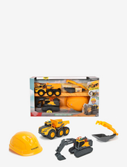 Dickie Toys - Volvo Construction Team - rakennusautot - yellow - 7