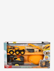 Dickie Toys - Volvo Construction Team - rakennusautot - yellow - 8