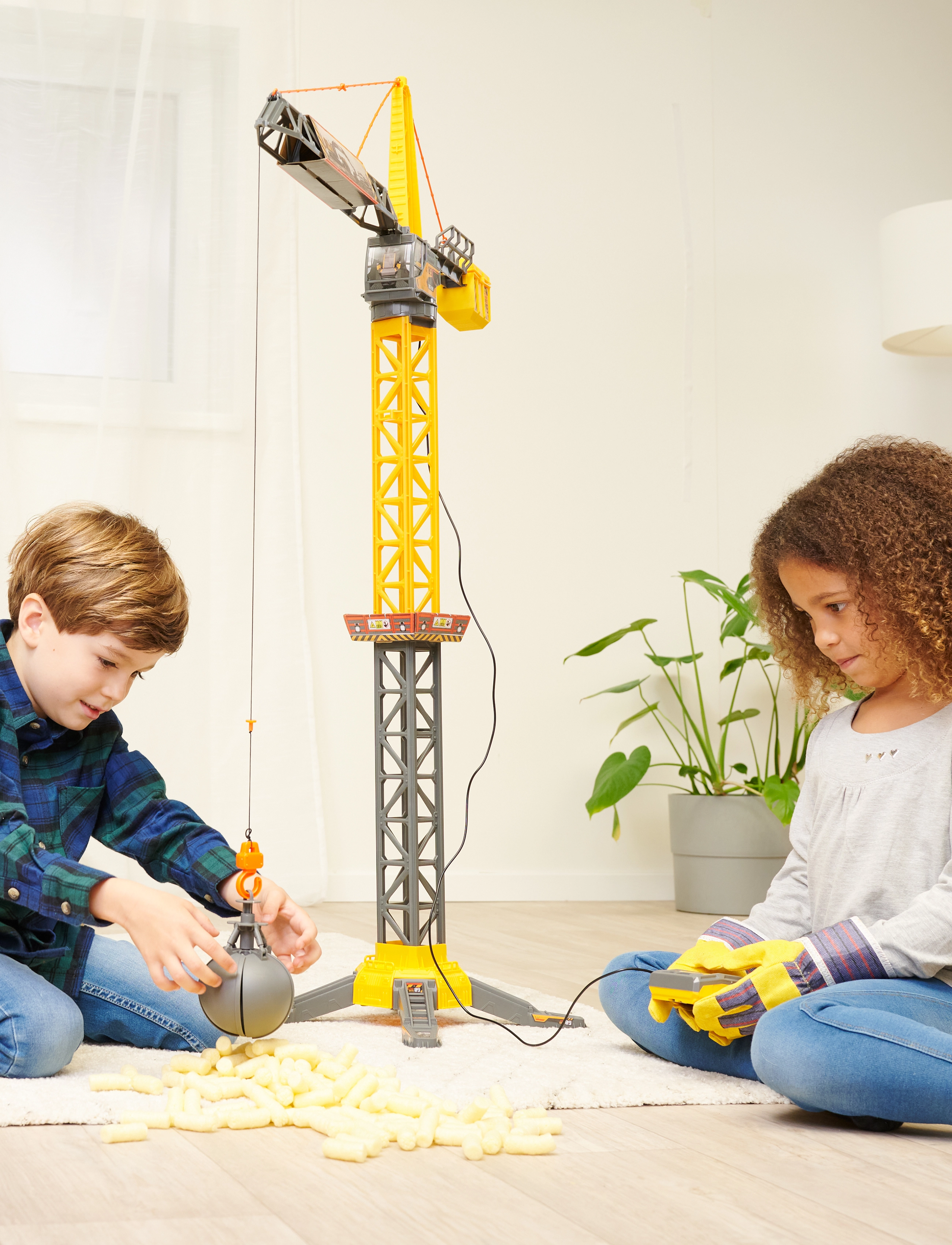 Dickie Toys - Dickie Toys Mighty Crane, 110cm - spielzeug-werkzeuge - yellow - 4
