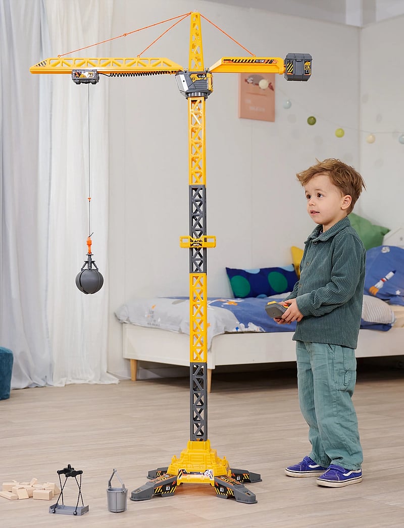 Dickie Toys - Dickie Toys Radio Controlled Titan Crane - puldiga mänguasjad - multicolor - 0