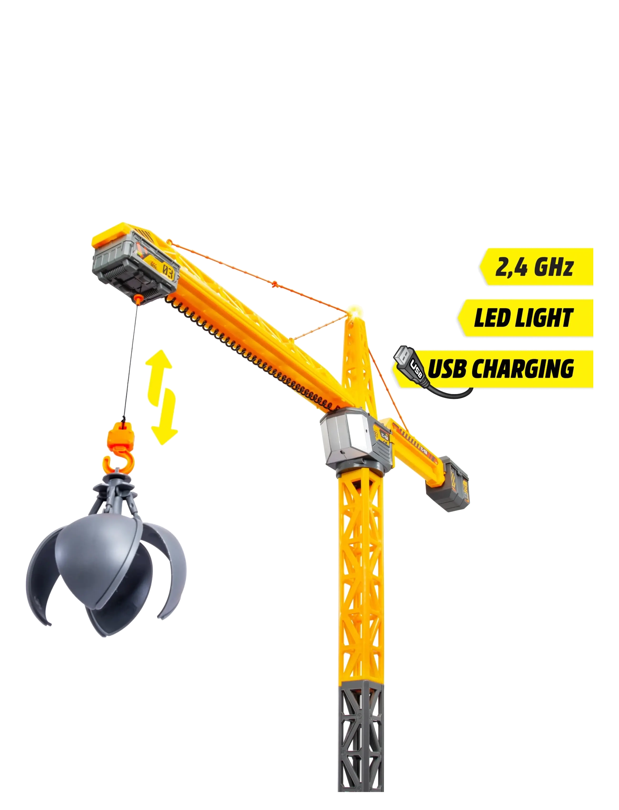 Dickie Toys - Dickie Toys Radio Controlled Titan Crane - geburtstagsgeschenke - multicolor - 5