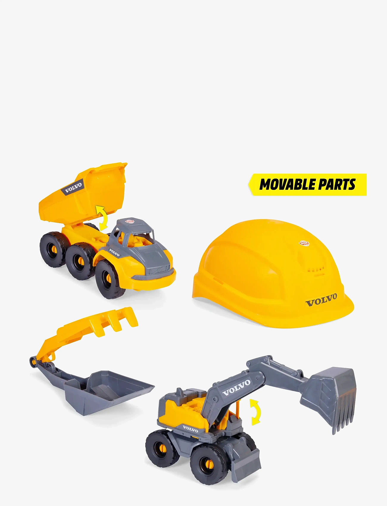 Dickie Toys - Dickie Toys Volvo Construction Playset - baufahrzeuge - multicoloured - 4