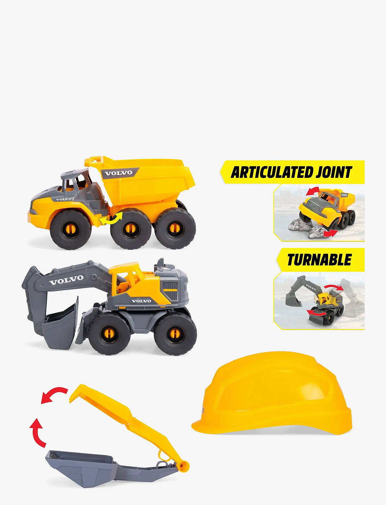 Dickie Toys - Dickie Toys Volvo Construction Playset - baufahrzeuge - multicoloured - 5