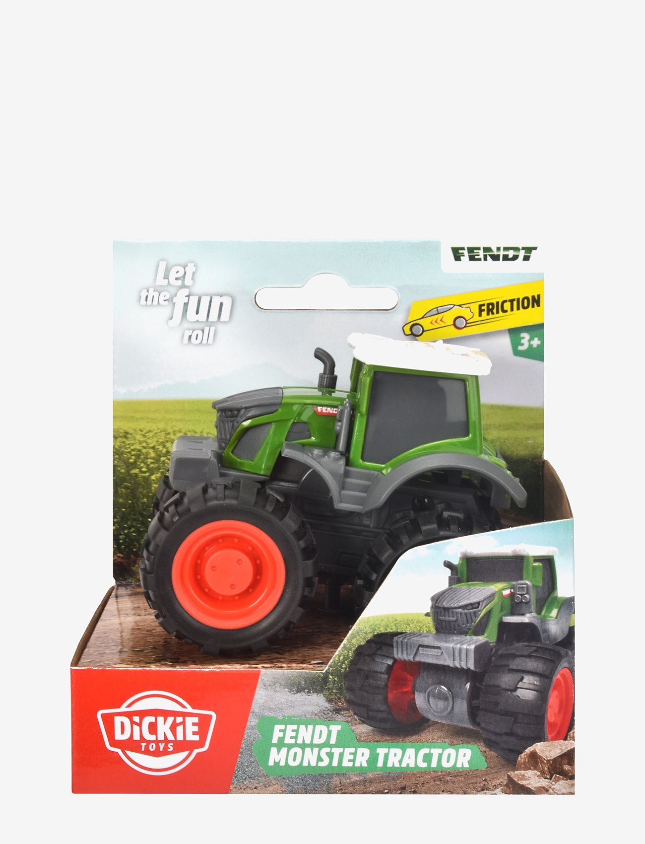 Dickie Toys - Dickie Toys Fendt Monster Tractor - traktorer - green - 2