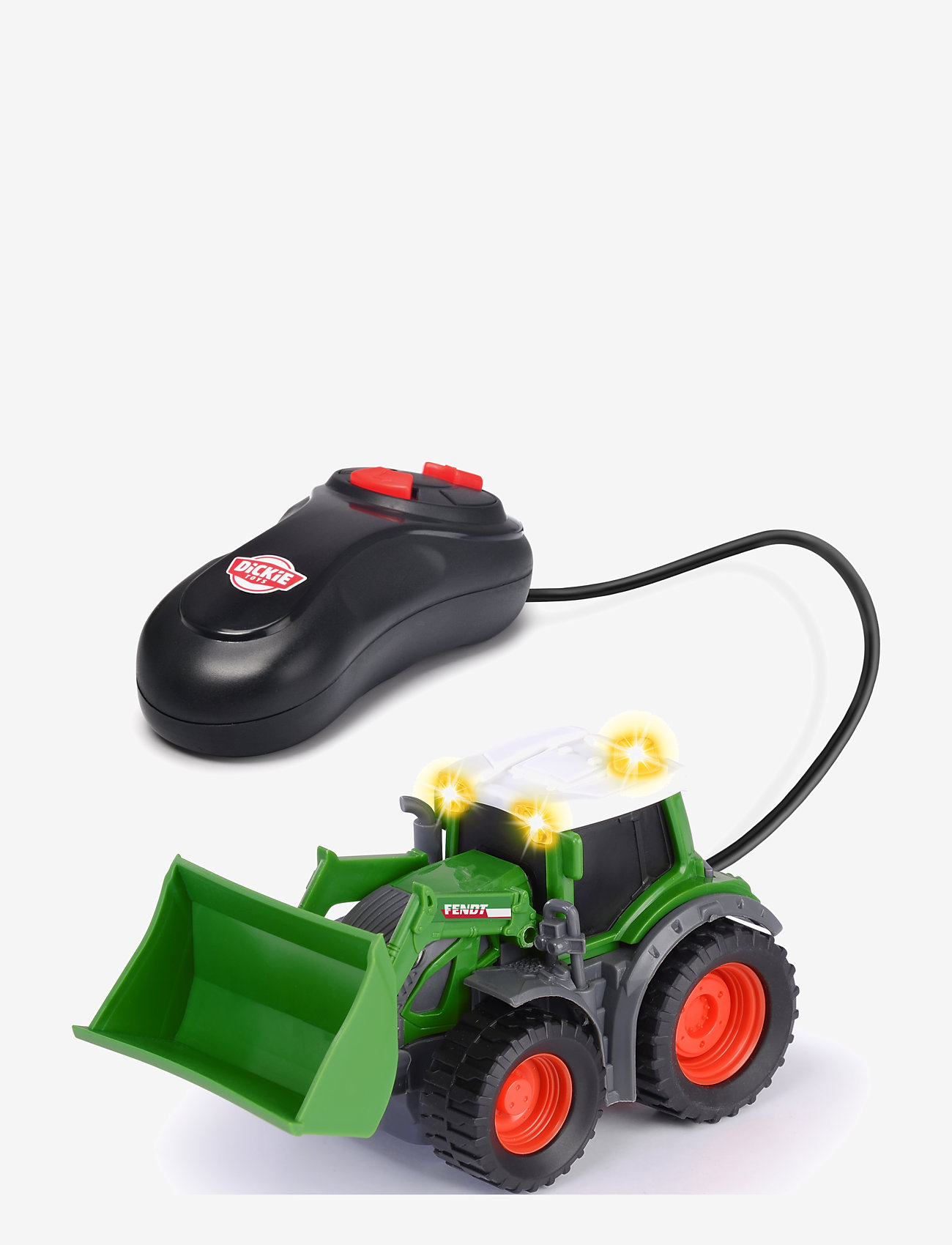 Dickie Toys - Dickie Toys Cable Fendt Tractor - fjernstyret legetøj - green - 3