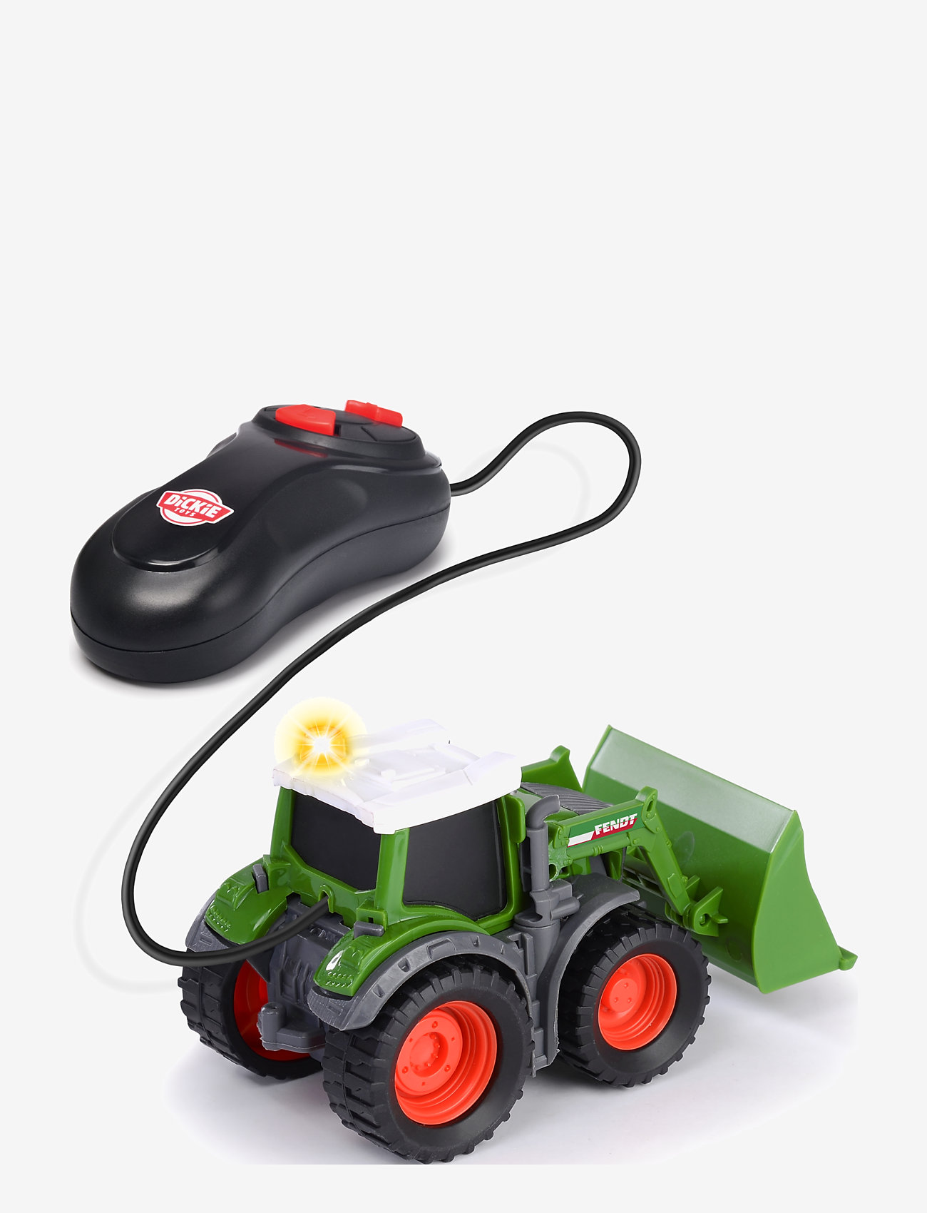 Dickie Toys - Dickie Toys Cable Fendt Tractor - fjernstyret legetøj - green - 4