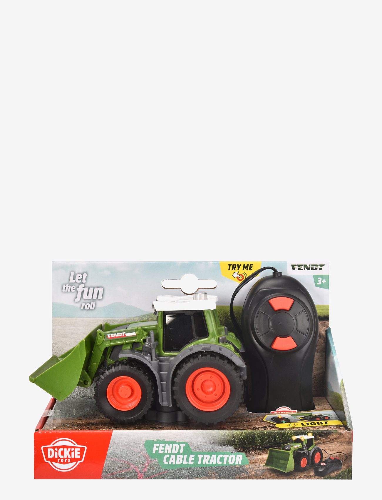 Dickie Toys - Dickie Toys Cable Fendt Tractor - fjernstyret legetøj - green - 5