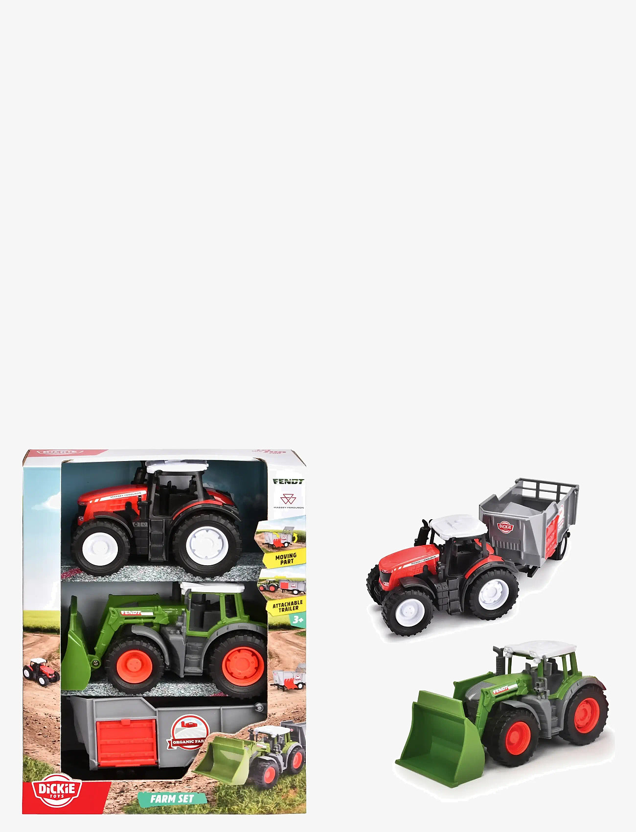Dickie Toys - Farm Set - byggmaskiner - multi coloured - 0
