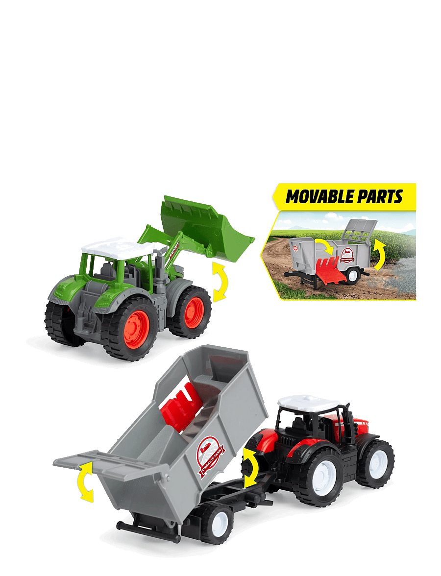 Dickie Toys - Farm Set - baufahrzeuge - multi coloured - 1