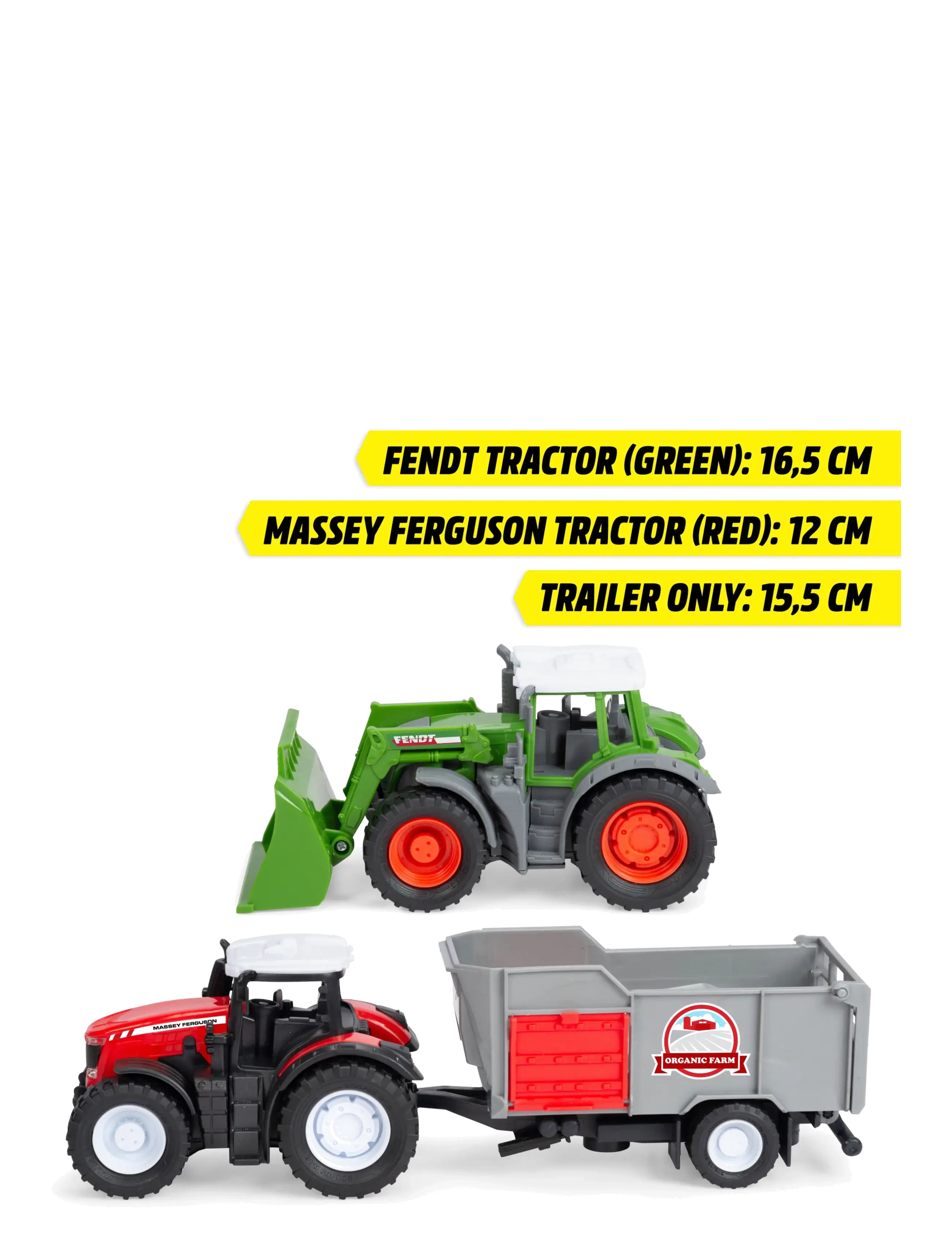 Dickie Toys - Farm Set - baufahrzeuge - multi coloured - 3
