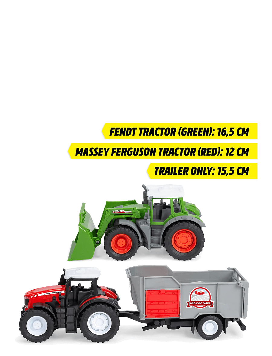 Dickie Toys - Farm Set - baufahrzeuge - multi coloured - 3