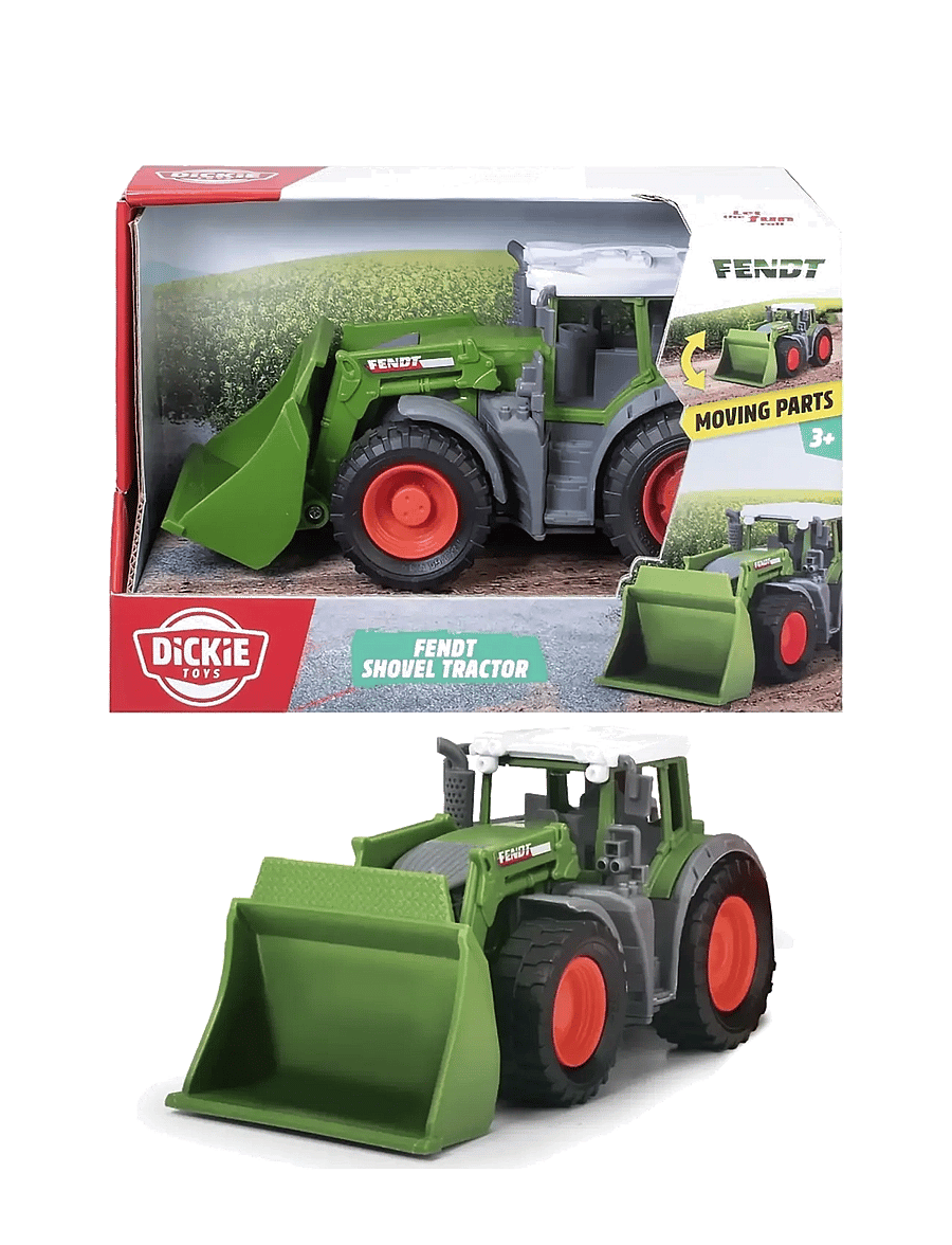 Dickie Toys - Dickie Toys Fendt Shovel Tractor, 16.5 cm - traktoren - multi coloured - 2