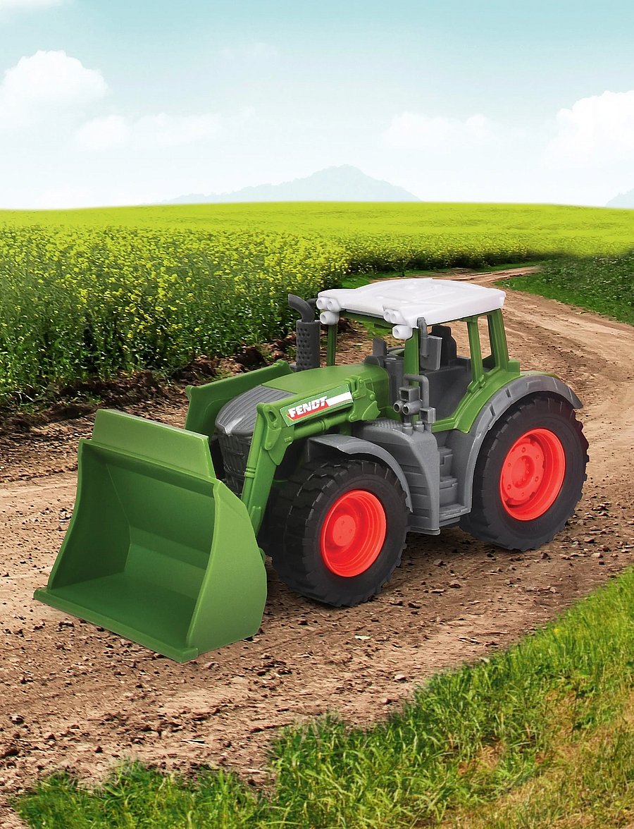 Dickie Toys - Dickie Toys Fendt Shovel Tractor, 16.5 cm - traktoren - multi coloured - 0