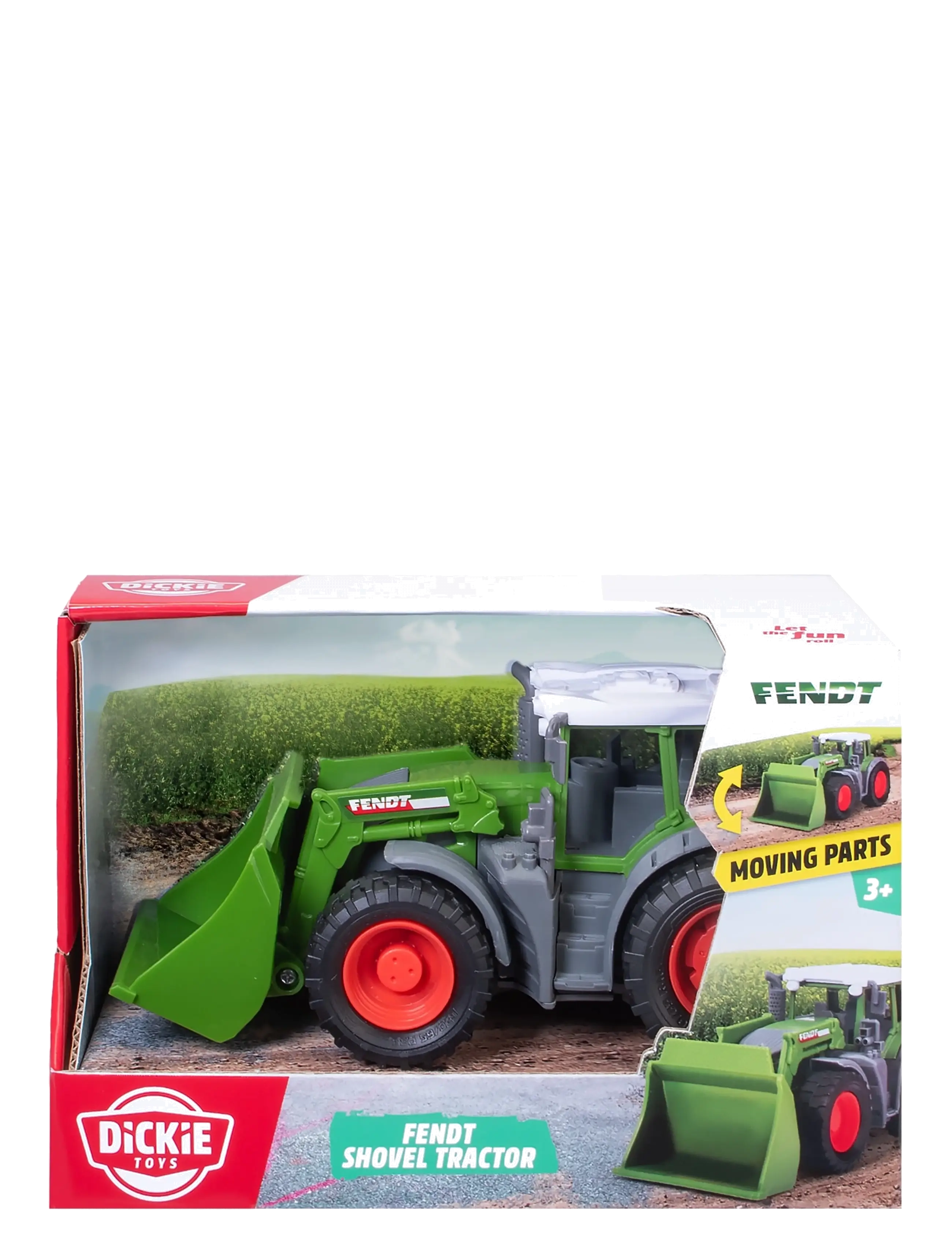 Dickie Toys - Dickie Toys Fendt Shovel Tractor, 16.5 cm - traktoren - multi coloured - 3