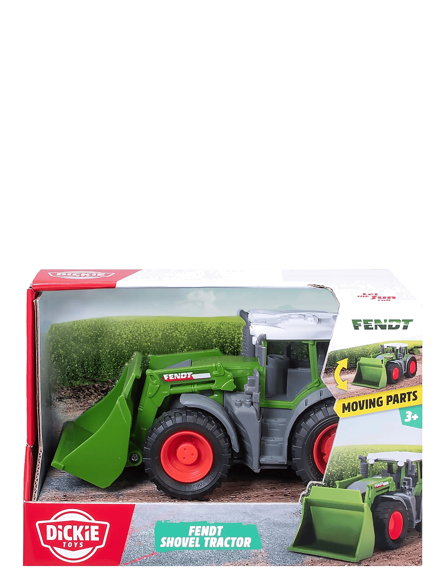 Dickie Toys - Dickie Toys Fendt Shovel Tractor, 16.5 cm - traktoren - multi coloured - 3