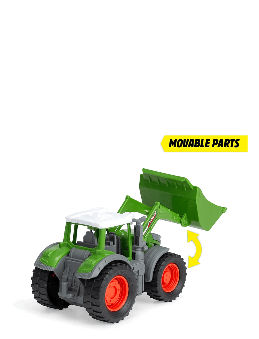 Dickie Toys - Dickie Toys Fendt Shovel Tractor, 16.5 cm - traktoren - multi coloured - 4