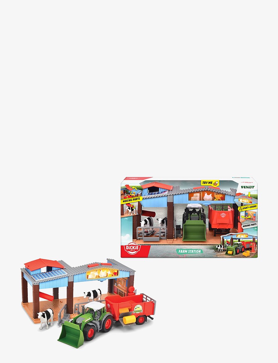 Dickie Toys - Dickie Toys Farm Station - sünnipäevakingitused - green - 1