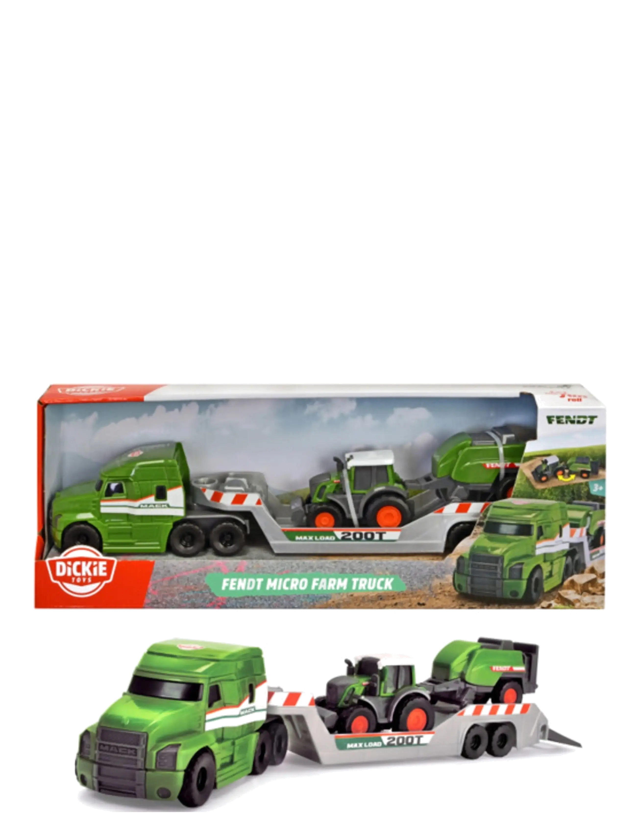 Dickie Toys - Dickie Toys Fendt Micro Farm Truck - sunkvežimiai - multi coloured - 1