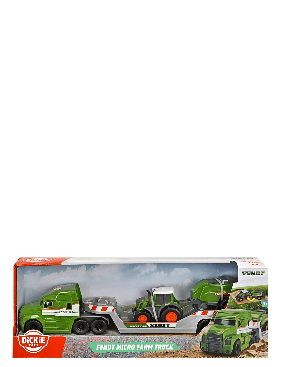 Dickie Toys - Dickie Toys Fendt Micro Farm Truck - lastbiler - multi coloured - 2