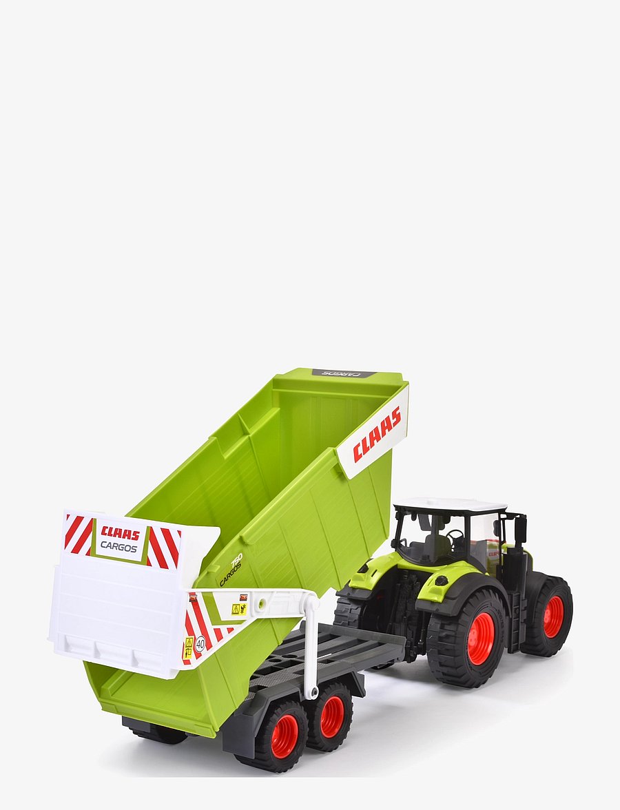 Dickie Toys - CLAAS Farm Tractor & Trailer - toy vehicles - green - 2