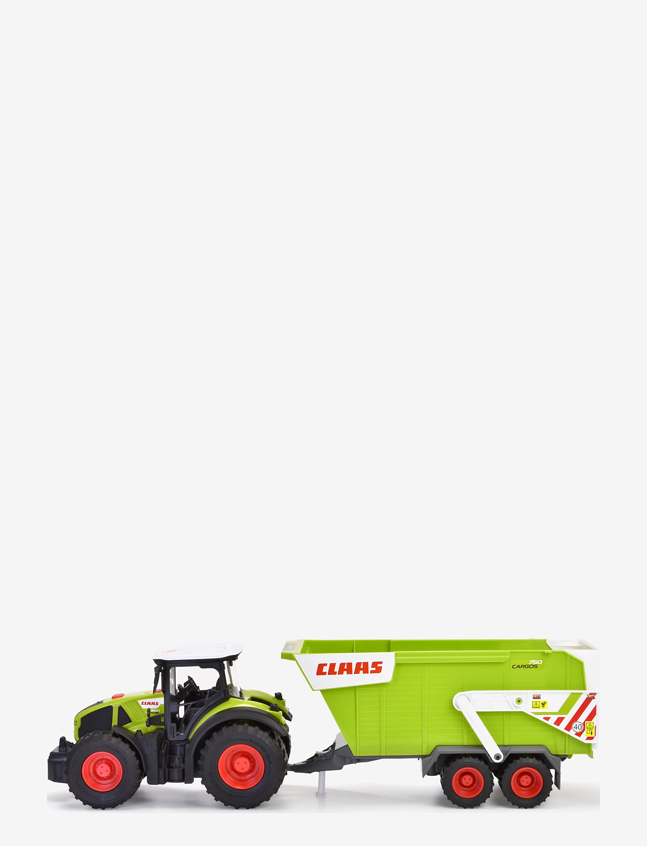 Dickie Toys - CLAAS Farm Tractor & Trailer - traktorer - green - 4