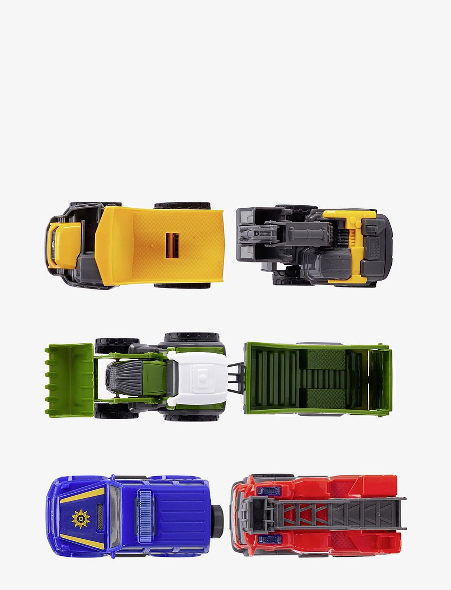 Dickie Toys - Dickie Toys Mini Leksaksbilar 5-Pack, 8 cm - traktorid - multi coloured - 4