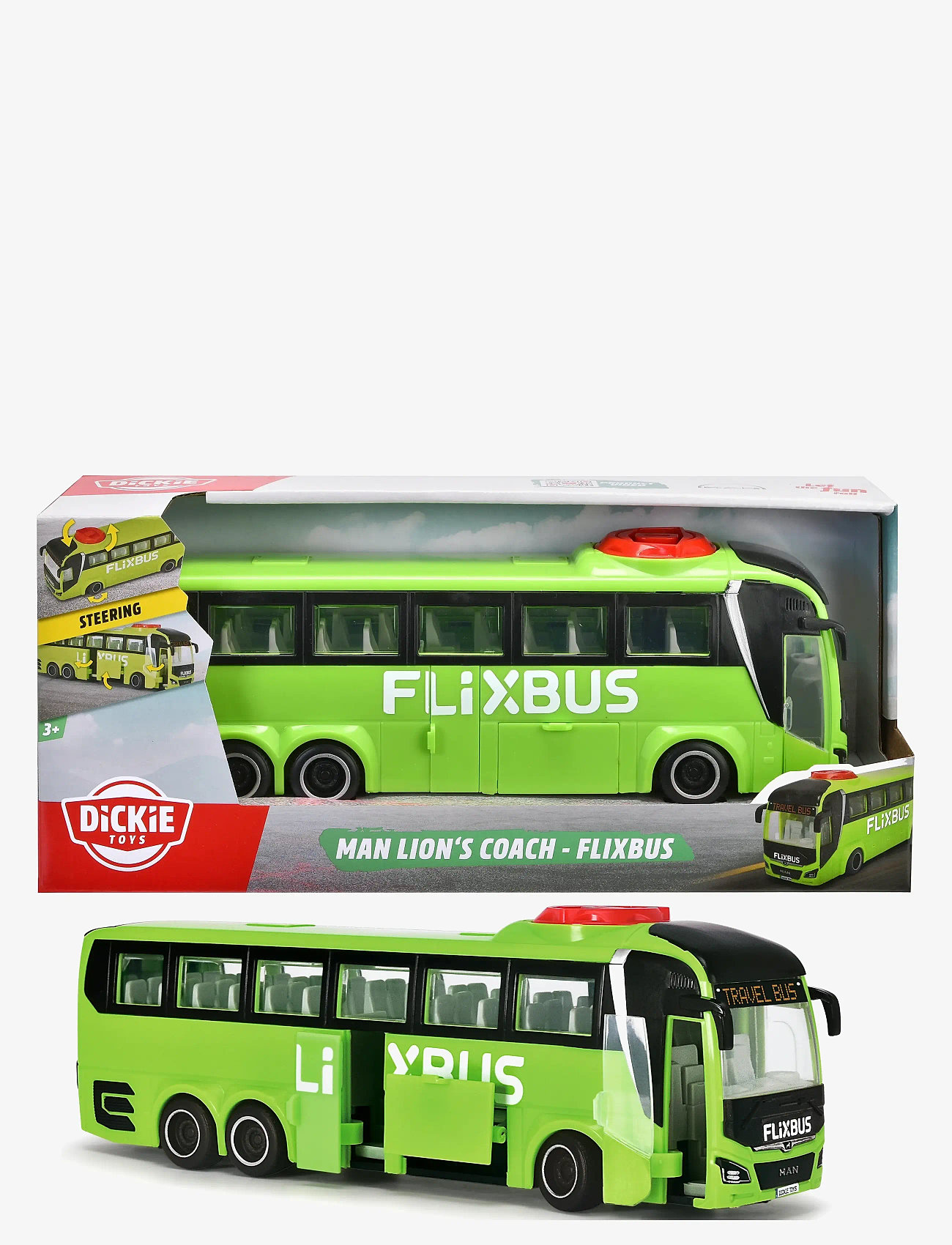 Dickie Toys - Dickie Toys MAN Lion's Coach - Flixbus - busse - green - 2