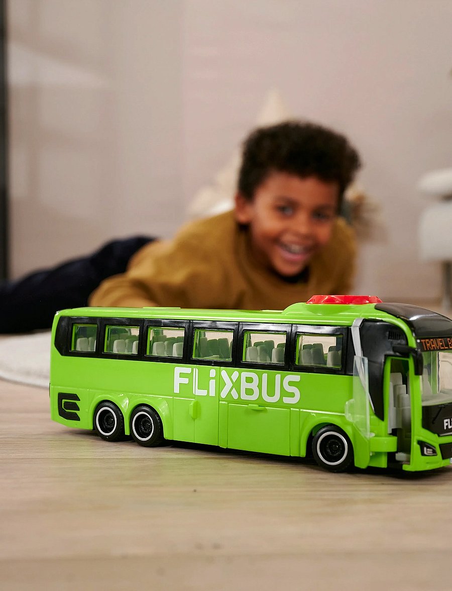 Dickie Toys - Dickie Toys MAN Lion's Coach - Flixbus - busser - green - 0